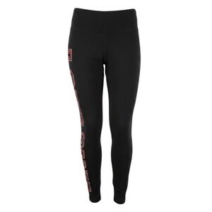Victorias Secret PINK Black High Waisted Love Pink Graphic Leggings Yoga Pants